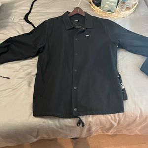 Vans jacket/oversized shirt size large